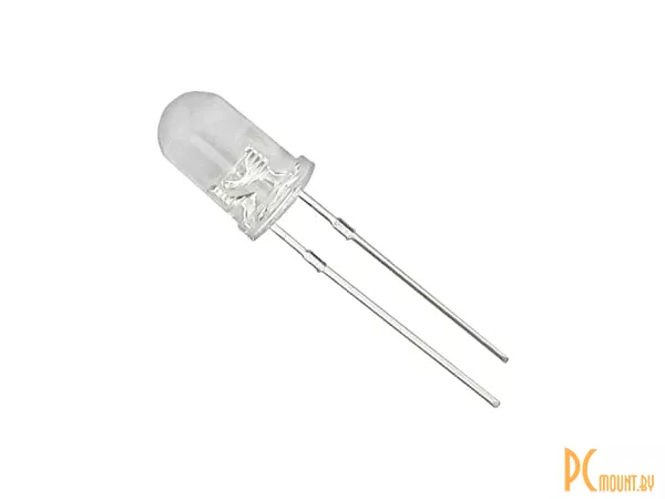 Светодиод белый / LED Diode WHITE 5mm