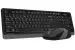 Клавиатура A4Tech Fstyler FG1010 Wireless Desktop, черный серый